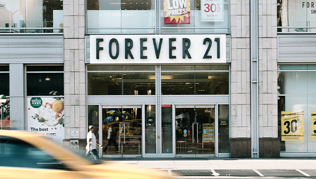 Forever 21 Bankruptcy Signals a Shift in Consumer Tastes