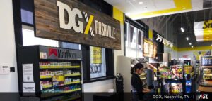 Photo of localized sign for Nashville DGX location