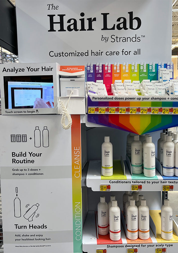 Retail innovator photo of Walmart Hair Lab