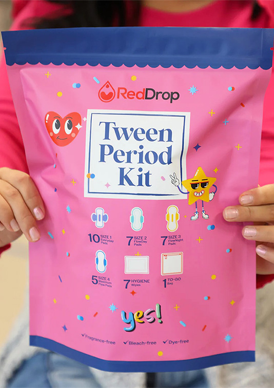 WSL Top Innovator featuring RedDrop tween period kit