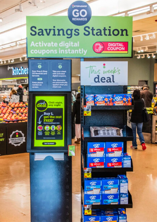 WSL Top Innovator featuring Stop & Shop's in-store kiosks