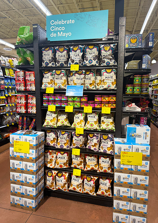 WSL Top Innovator featuring Whole Foods' Cinco De Mayo snack display