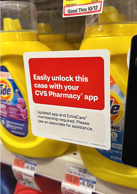 WSL Top Innovator featuring CVS app capabilities to unlock product cases