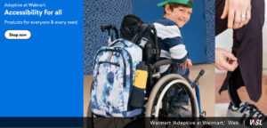 Image of Walmart's Accessibility for all website products