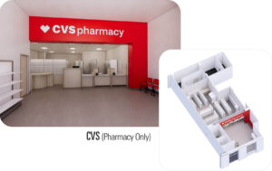 in-line blog image featuring CVS's new pharmacy only store design